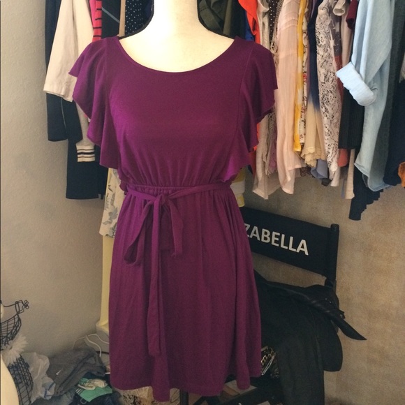 Xhilaration Dresses & Skirts - ❗️SOLD❗️ Xhilaration Purple Frilly Dress